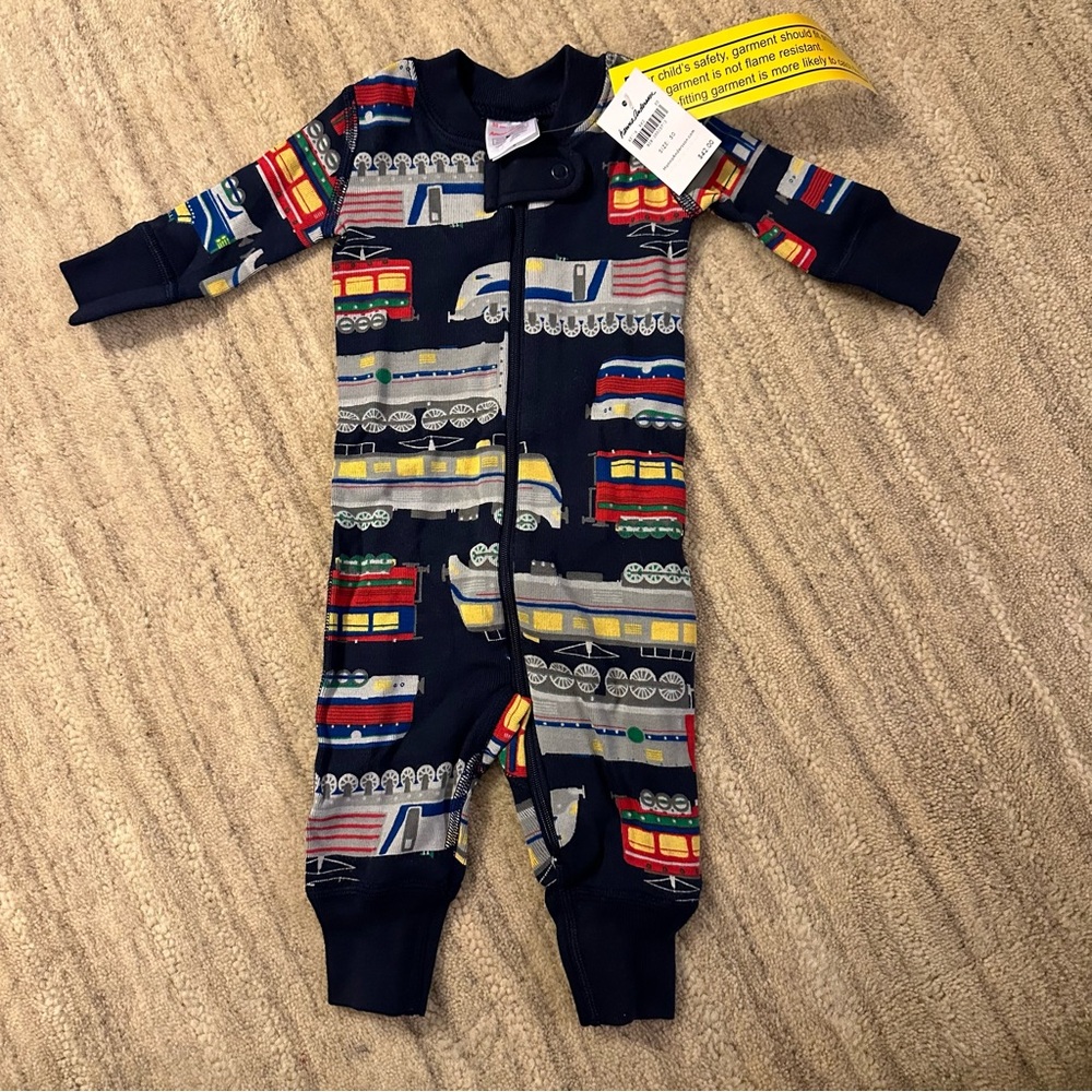 NWT Hanna Andersson Zip Sleeper in Organic Cotton, NWT 0-3 months